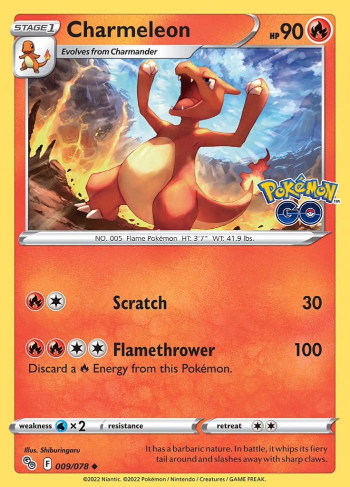 Carte Pokémon: Charmeleon [Reptincel]