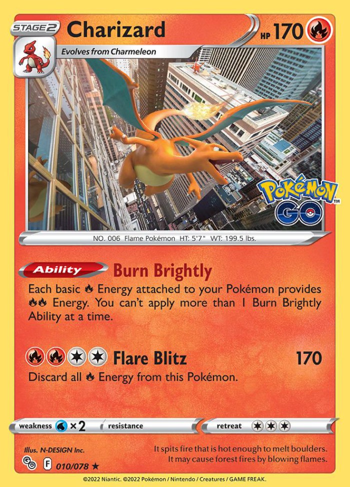 Carte Pokémon: Charizard [Dracaufeu]