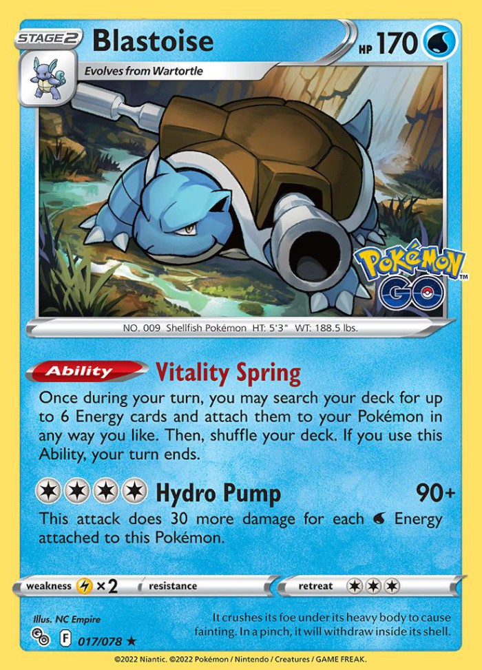 Carte Pokémon: Blastoise [Tortank]