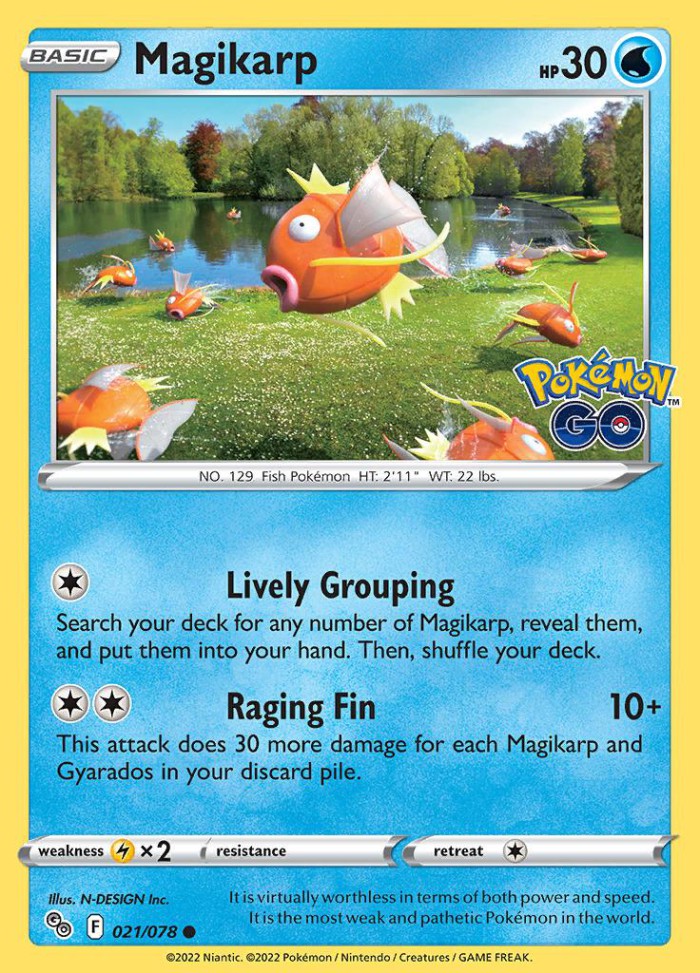 Carte Pokémon: Magikarp [Magicarpe]