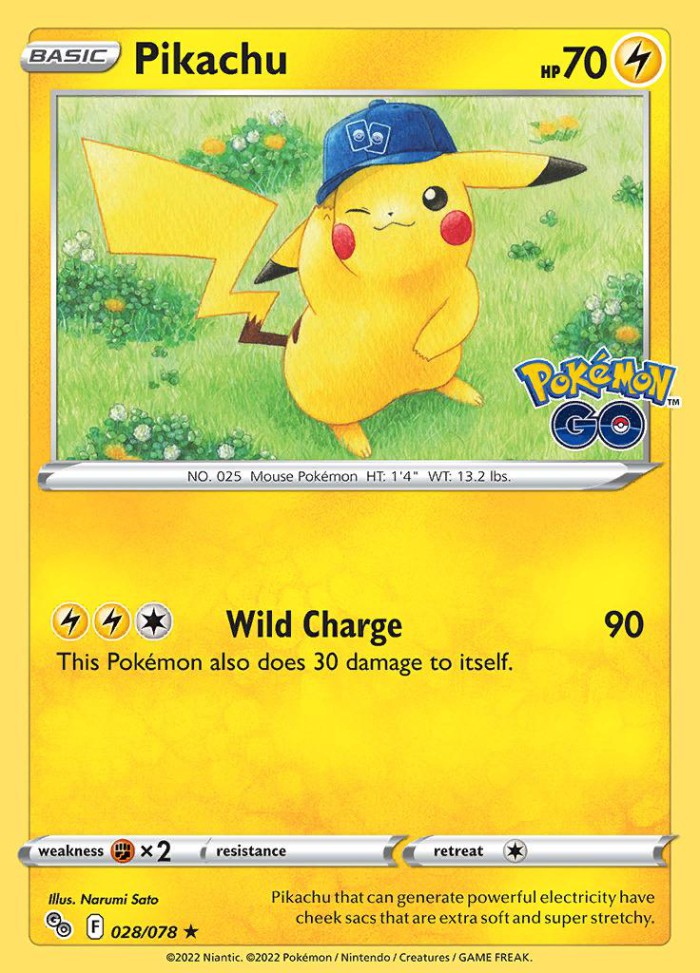 Carte Pokémon: Pikachu [Pikachu]