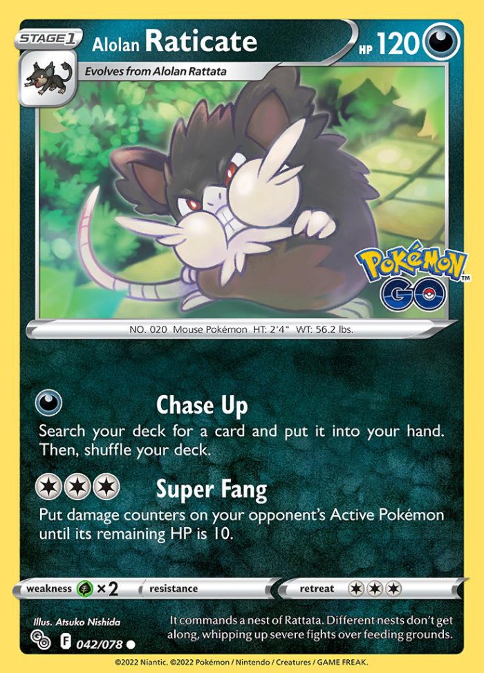 Carte Pokémon: Alolan Raticate [Rattatac d'Alola]