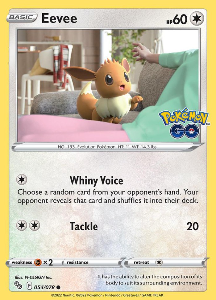 Carte Pokémon: Eevee [Évoli]