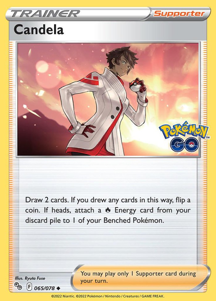 Carte Pokémon: Candela [Capitaine d'équipe Candela]