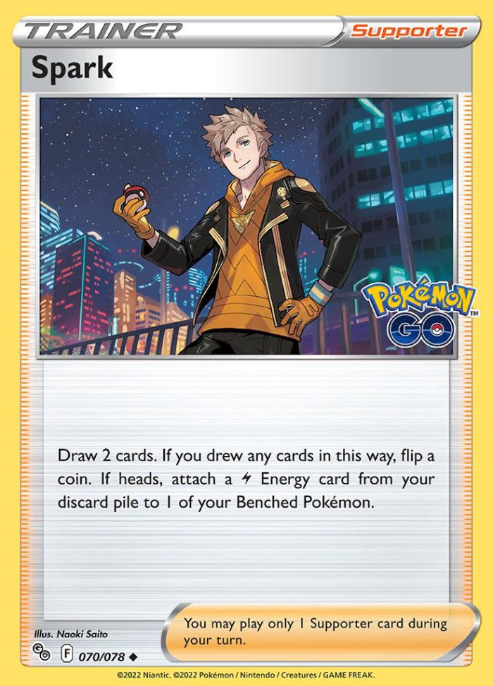 Carte Pokémon: Spark [Capitaine d'équipe Spark]