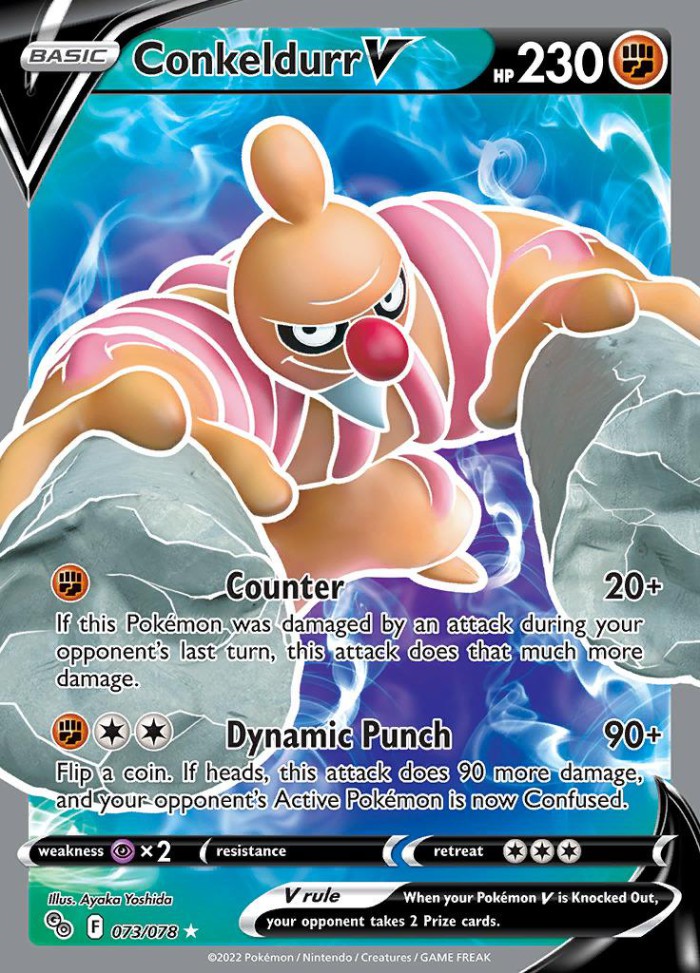 Carte Pokémon: Conkeldurr V [Bétochef V]