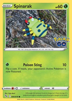 Carte Pokémon: Spinarak