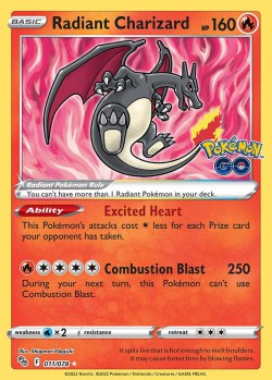 Carte Pokémon: Radiant Charizard