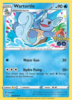 Carte Pokémon: Wartortle