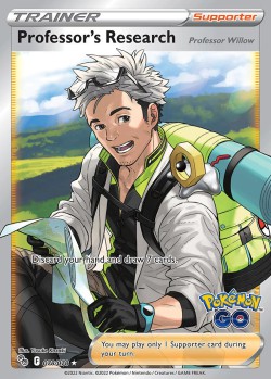 Carte Pokémon: Professor's Research