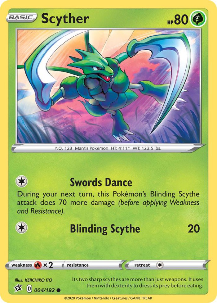 Carte Pokémon: Scyther [Insécateur]