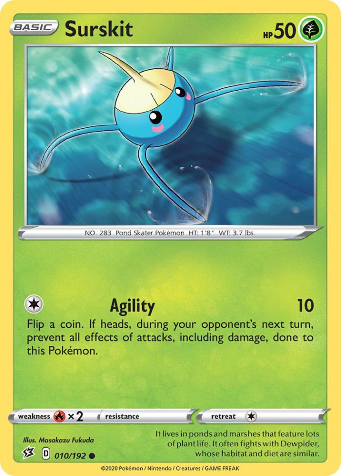 Carte Pokémon: Surskit [Arakdo]