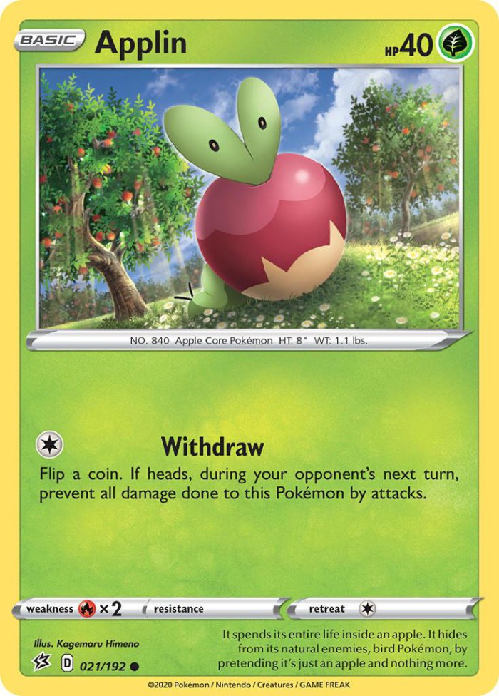 Carte Pokémon: Applin [Verpom]