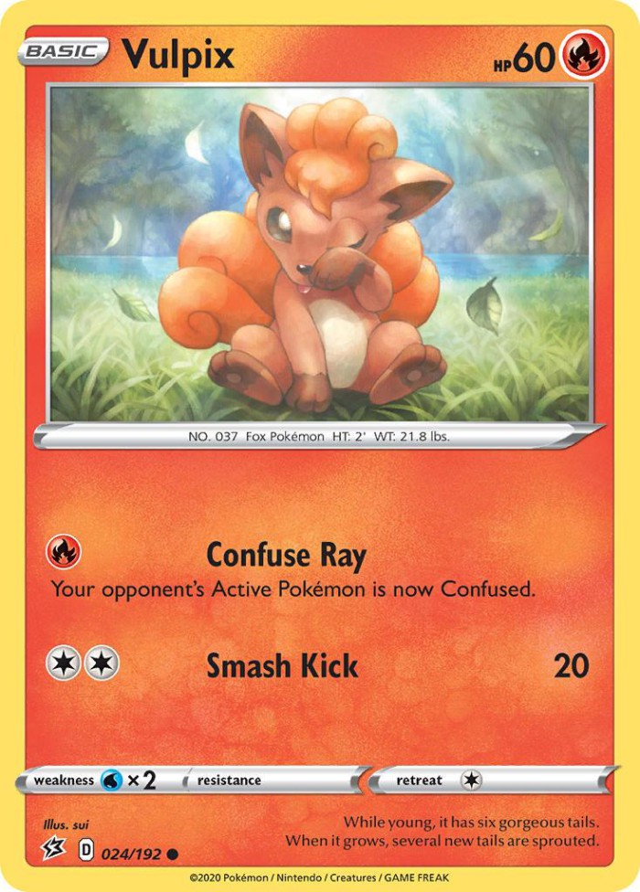 Carte Pokémon: Vulpix [Goupix]