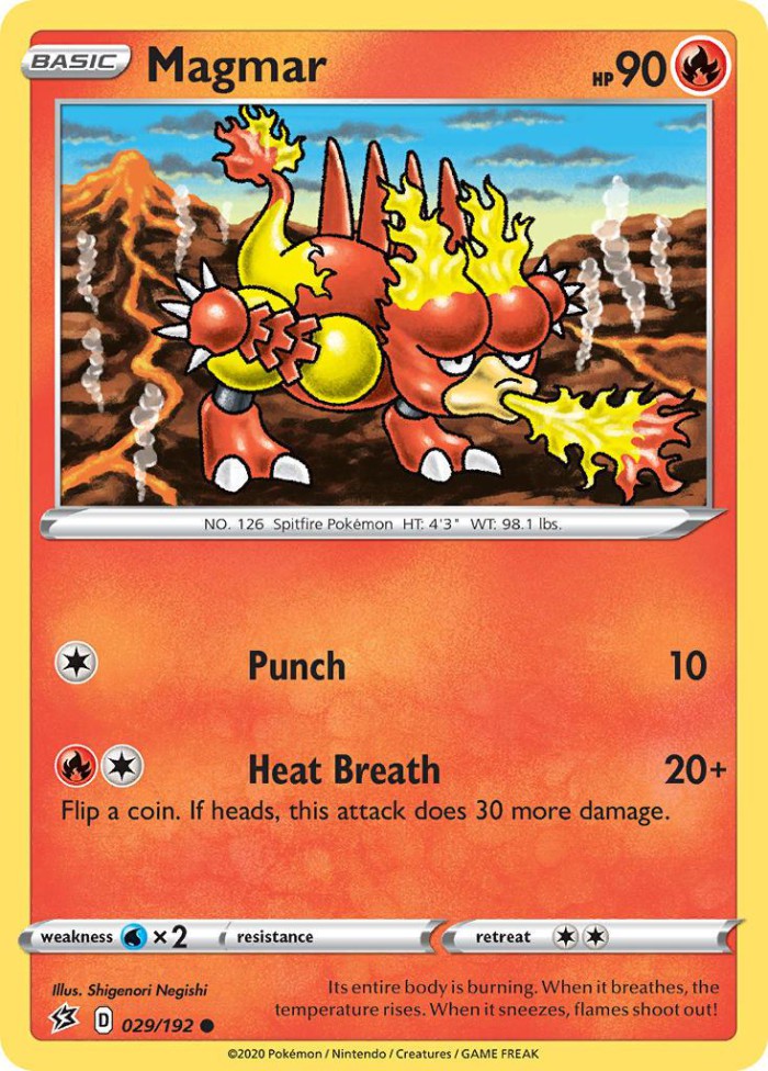 Carte Pokémon: Magmar [Magmar]