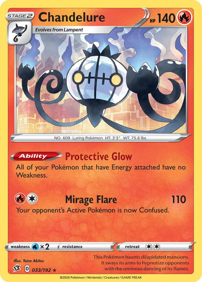 Carte Pokémon: Chandelure [Lugulabre]