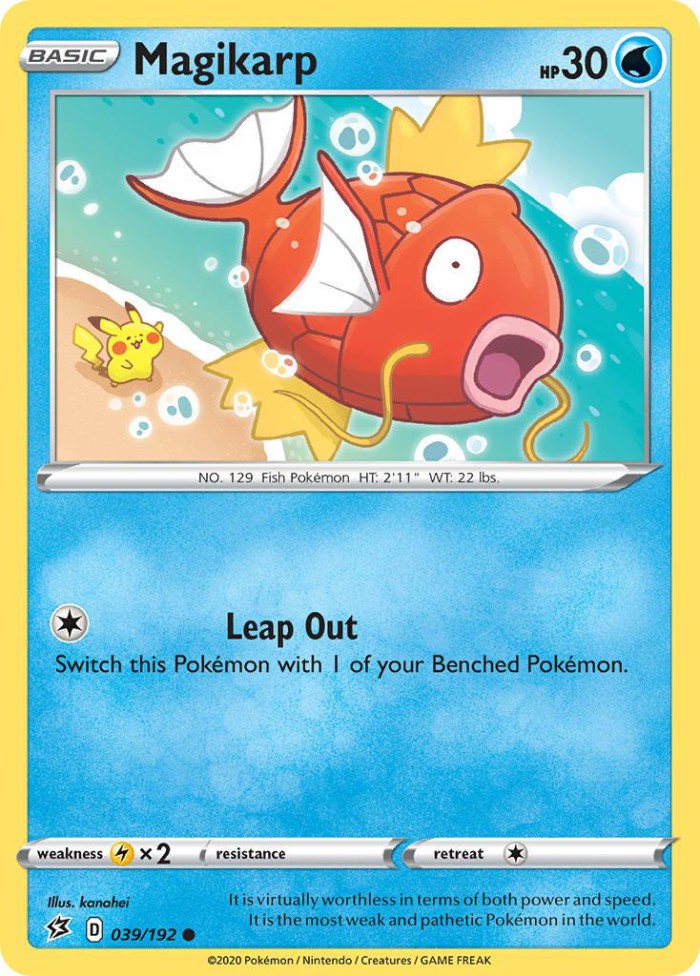 Carte Pokémon: Magikarp [Magicarpe]