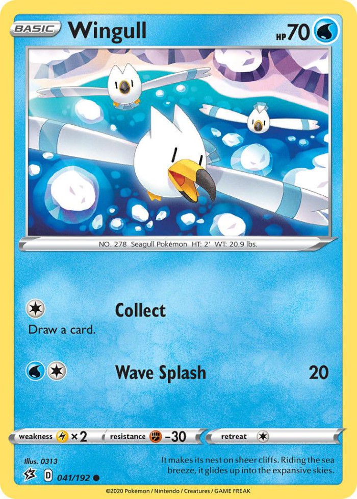 Carte Pokémon: Wingull [Goélise]