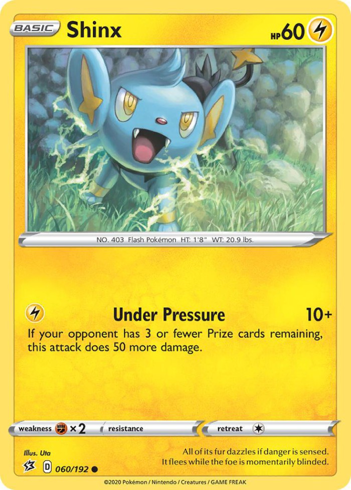 Carte Pokémon: Shinx [Lixy]