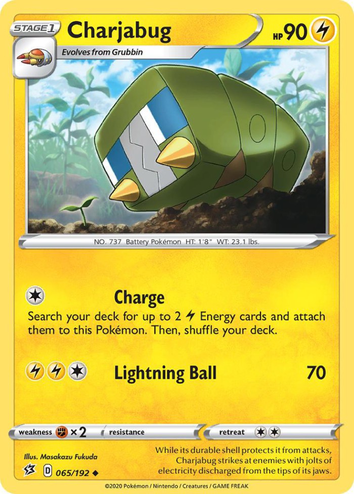 Carte Pokémon: Charjabug [Chrysapile]