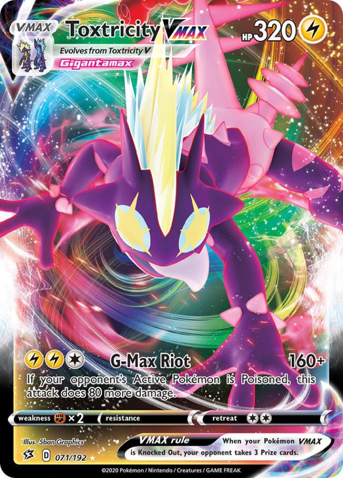 Carte Pokémon: Toxtricity VMAX [Salarsen VMAX]