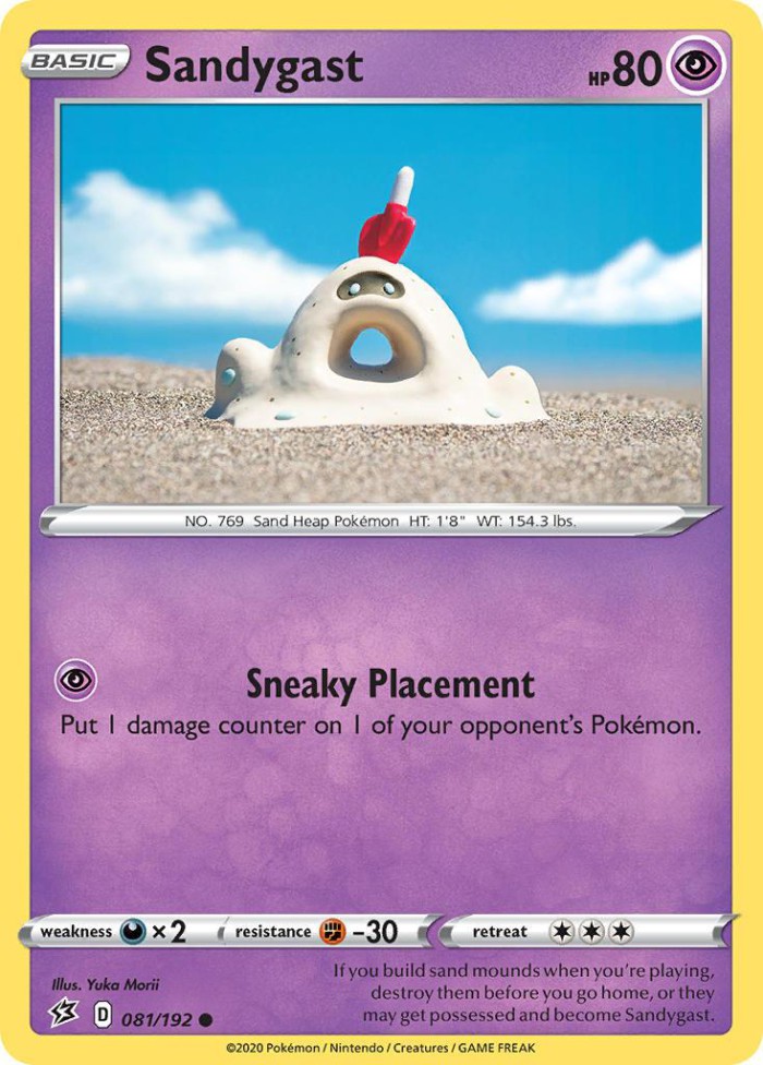 Carte Pokémon: Sandygast [Bacabouh]