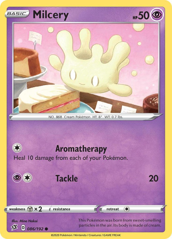 Carte Pokémon: Milcery [Crèmy]