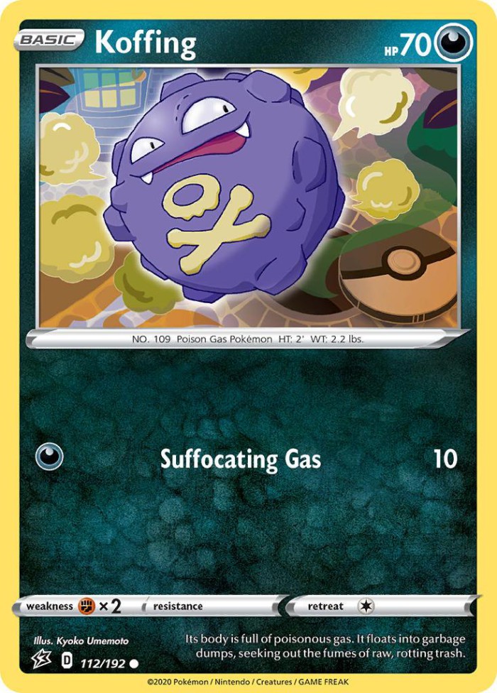 Carte Pokémon: Koffing [Smogo]