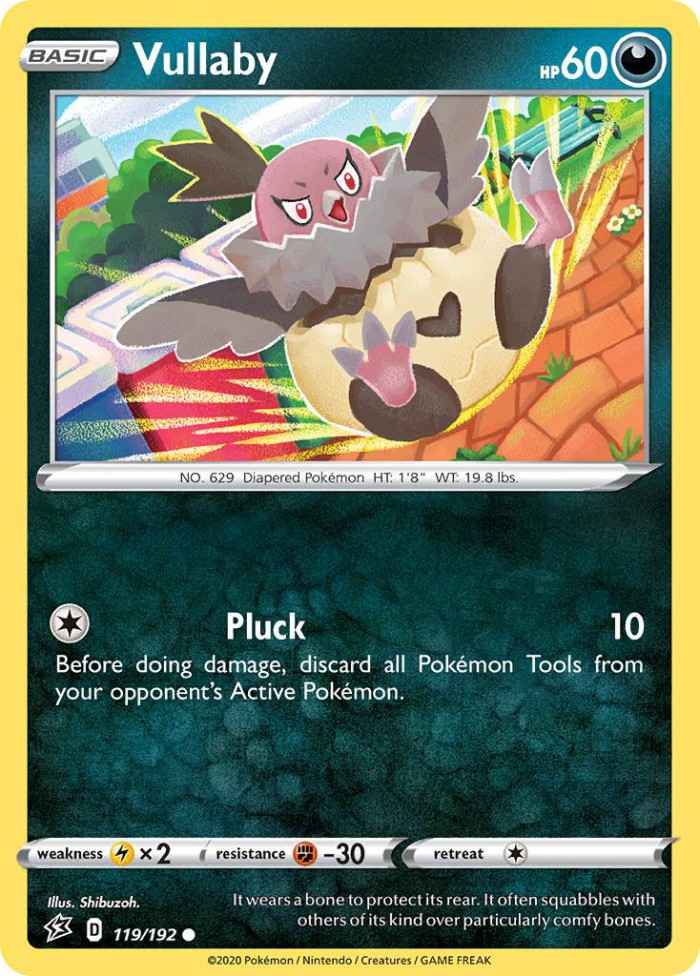 Carte Pokémon: Vullaby [Vostourno]