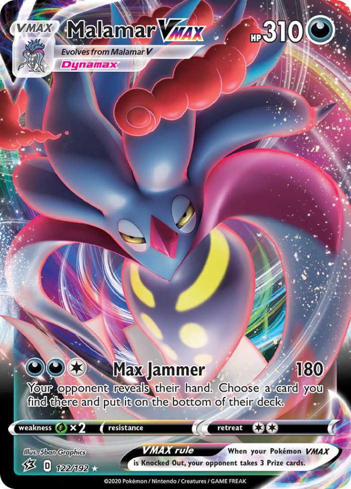 Carte Pokémon: Malamar VMAX [Sepiatroce VMAX]