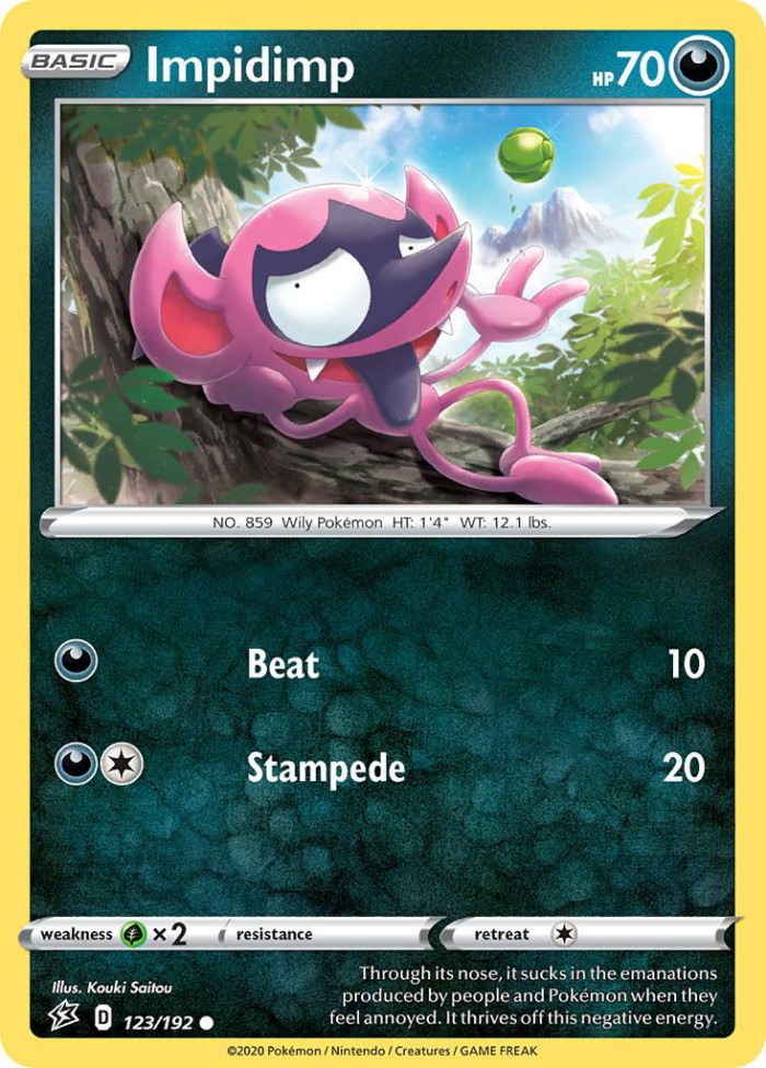 Carte Pokémon: Impidimp [Grimalin]