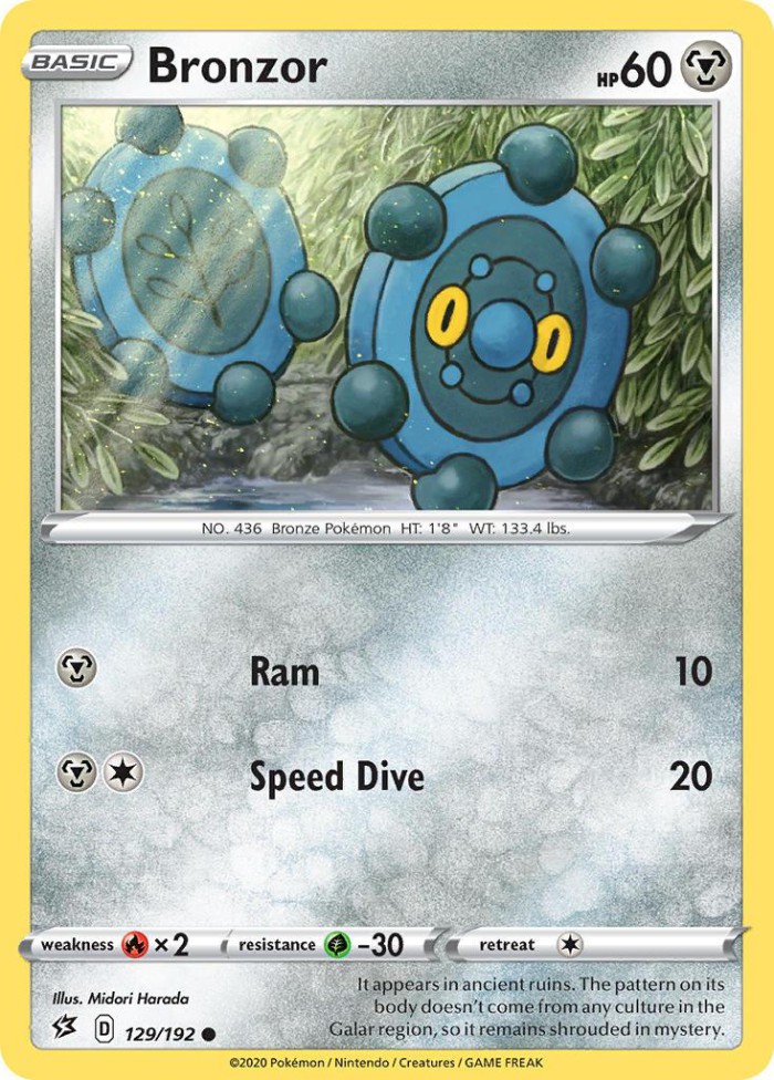 Carte Pokémon: Bronzor [Archéomire]