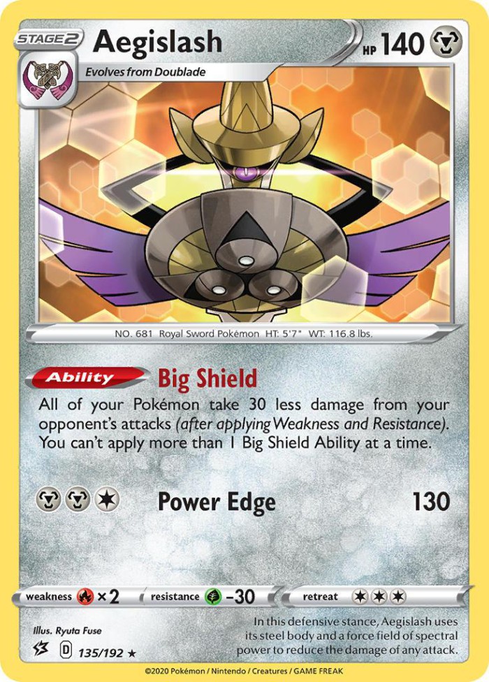 Carte Pokémon: Aegislash [Exagide]