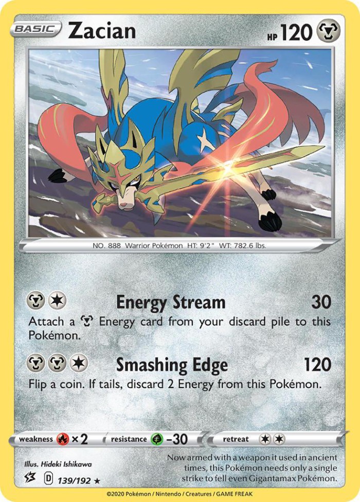 Carte Pokémon: Zacian [Zacian]