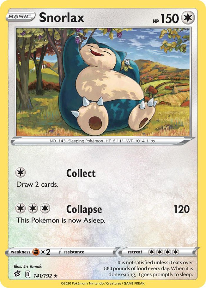 Carte Pokémon: Snorlax [Ronflex]