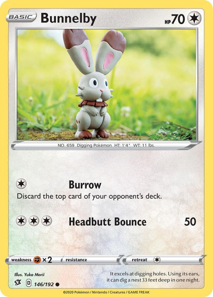 Carte Pokémon: Bunnelby [Sapereau]