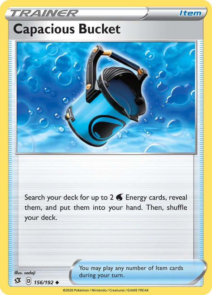 Carte Pokémon: Capacious Bucket [Grand Seau]