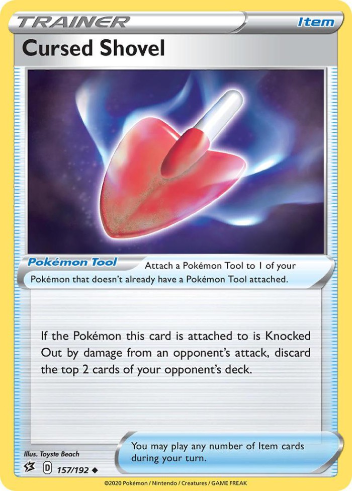 Carte Pokémon: Cursed Shovel [Pelle Maudite]