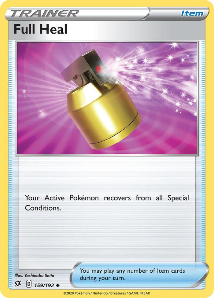 Carte Pokémon: Full Heal [Total Soin]