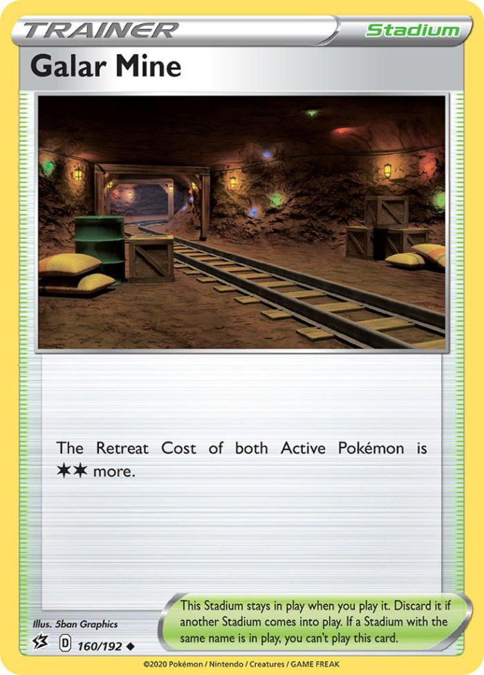 Carte Pokémon: Galar Mine [Mine de Galar]