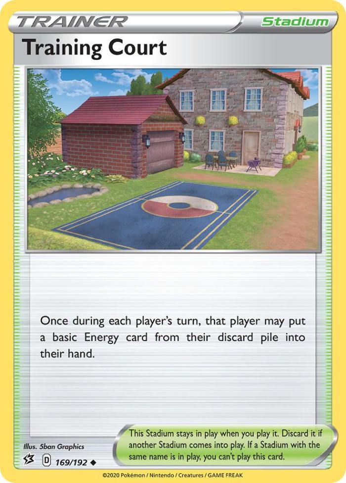 Carte Pokémon: Training Court [Court d'Entraînement]