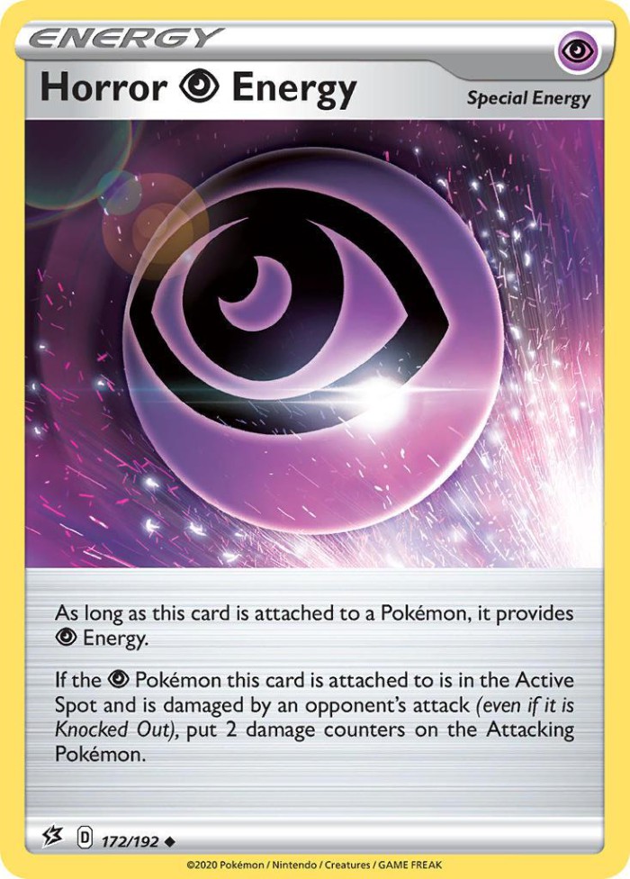 Carte Pokémon: Horror Psychic Energy [Énergie Psy Frayeur]