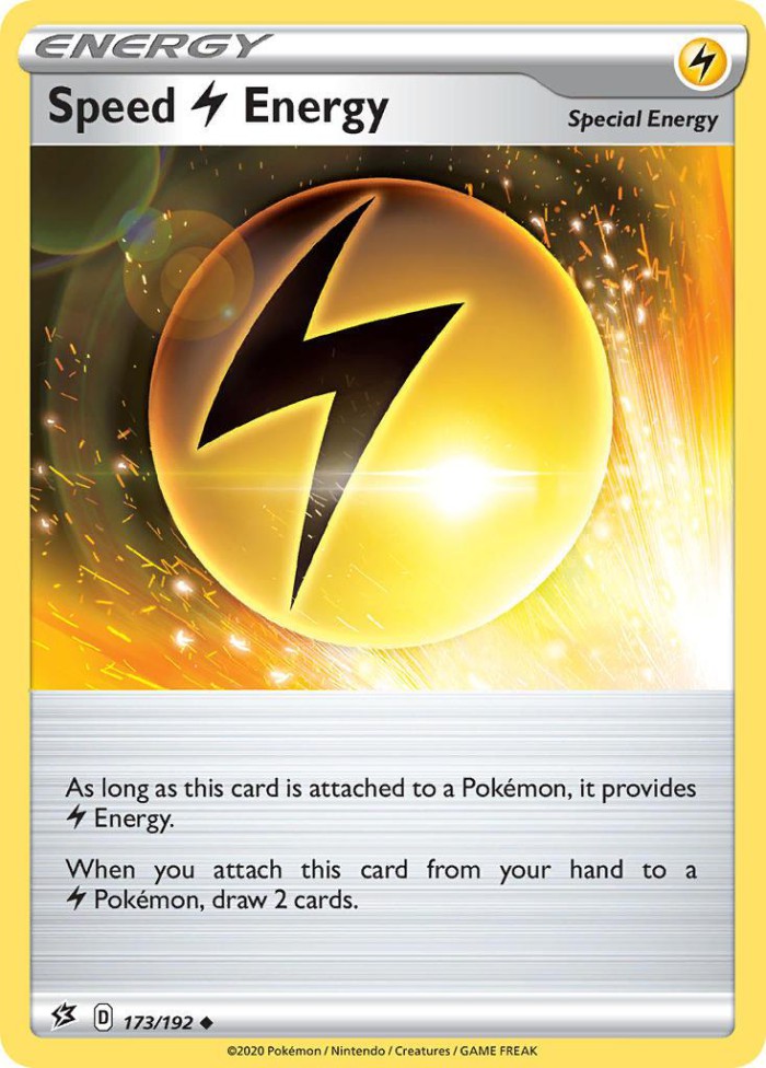 Carte Pokémon: Speed Lightning Energy [Énergie Électrique Vélocité]