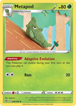 Carte Pokémon: Metapod