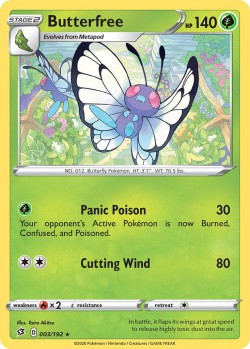 Carte Pokémon: Butterfree