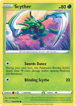 Carte Pokémon: Scyther