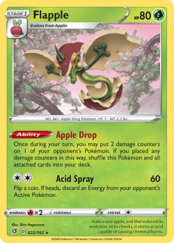 Carte Pokémon: Flapple