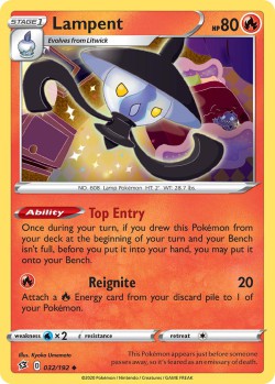 Carte Pokémon: Lampent