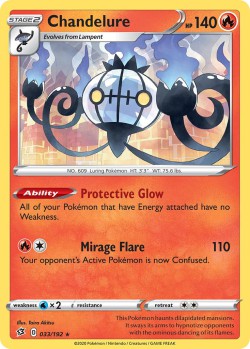 Carte Pokémon: Chandelure