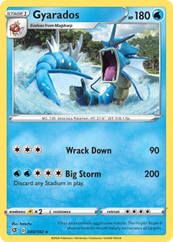 Carte Pokémon: Gyarados